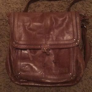 The Sak leather backpack/crossbody bag - brown